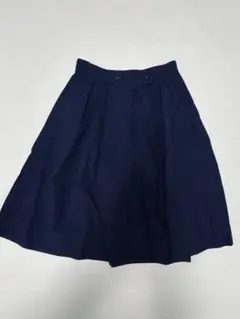 MHL. ネイビー プリーツ スカート