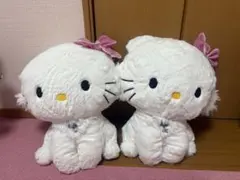 チャーミーキティ グランデ ぬいぐるみ 約53cm BIG　2点セット