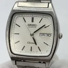 新電池】SEIKO セイコー☆ロードクオーツ スクエア メンズ 腕時計 70s 