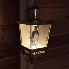 OLD CROW オールドクロウ ビンテージ ライト ランプ バーボン