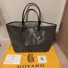 ゴヤール サンルイ GOYARD GM Noir トートバッグ - メルカリ