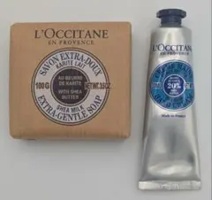 新品L'OCCITANE シアハンドクリーム30ml ＆ バターソープ100g