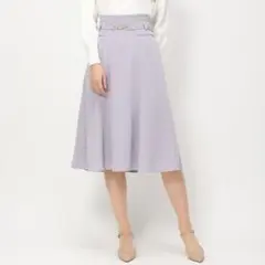 ミッシュマッシュ　フレアスカート　ブルー　М