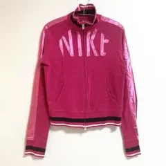 NIKEナイキ トラックジャケット ジャージ レディースM ピンク Y2K 人気