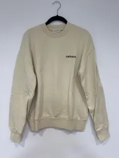 Carhartt クルーネック スウェット ベージュのサムネイル