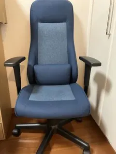 美品　KOIZUMI ヌーボー　ネイビー ハイバックオチェア 腰部サポート付き