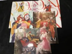 大妖怪A4クリアファイル６枚セット ローソン