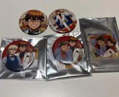 名探偵コナン コナンカフェ 2016 缶バッジ 4点セット | Mercari