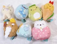 匿名　10周年 てのりぬいぐるみセット すみっコぐらし