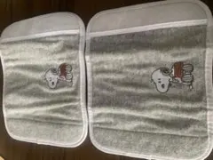 スヌーピー 抱っこ紐用 よだれカバー 2枚セット