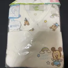★新品！Disney ミッキー コンビ肌着 50〜70cm 2枚組