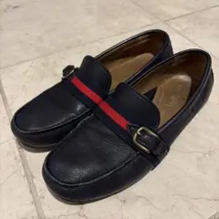 Polo Ralph Lauren レザーローファー ネイビーのサムネイル