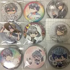 カラフルピーチ　ヒロ　缶バッジ　9点セット