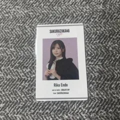 櫻坂46 遠藤理子 櫻坂カフェ IDカード