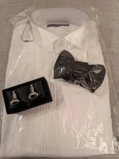 THE TREAT DRESSING フォーマルシャツ ホワイト3点セット