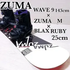 キャリーバック付4点セット ZUMA WAVE9 143 スノーボード 初心者 2026年最新】ZUMA WAVE9の人気アイテム - メルカリ