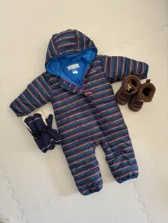 Columbia スキーウェア 6-12ヶ月 他スキーグッズ3点セット