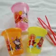 アンパンマンストローカップ 3個セット