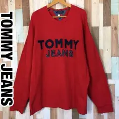 レアヴァンテージ　トミージーンズTOMMY JEANS 刺繍ワッペン　XXL