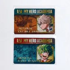 ヒロアカ バースデーコレクションカード2025 爆豪 緑谷