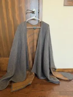 LAUREN RALPH LAUREN チェック柄ポンチョ