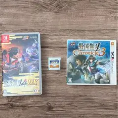 Switch 戦国無双4DX 、戦国無双クロニクル戦国無双クロニクル3バラ売り❌