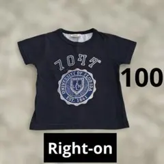100cm　フロリダ　 ロゴ　 Tシャツ　紺色　ネイビーのサムネイル