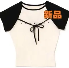 アンドマリー andmary Alma ribbon top トップス - メルカリ