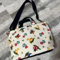 フェイラーハイジ　キャンバス　ショルダーバッグ