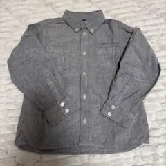 COMME CA ISM グレー 長袖シャツ 美品
