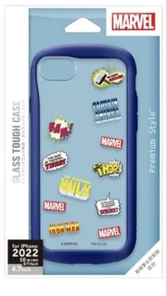 アベンジャーズ iPhoneSE第3世代/第2世代ガラスタフケースのサムネイル