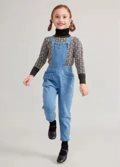 soor ploom charlie Light Denim 2yオーバーオールのサムネイル