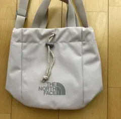 ノースフェイス　バケットバック　巾着ショルダーバッグ　アイボリー
