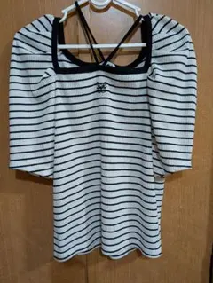 OLIVE des OLIVE ボーダー 半袖 カットソーのサムネイル
