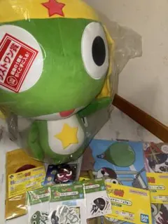 ケロロ軍曹1番くじ　ラストワン賞 ケロロ軍曹 抱きつきぬいぐるみ　おまけつき