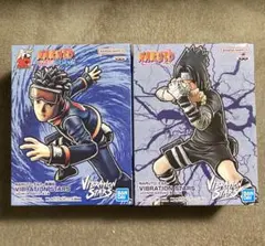 新品未開封　NARUTO ナルト うちはオビト　うちはサスケ　フィギュア　2種