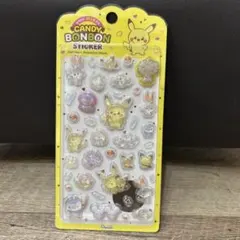 韓国限定　ポケピース 立体シール　ポケモン　キャンディーボンボン
