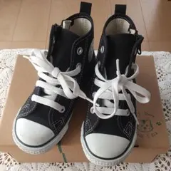 コンバース オールスター ハイカット ブラック 17cm