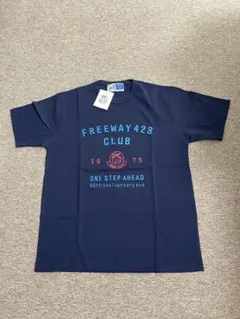 新品未使用　FREEWAY428 CLUB メンズTシャツ ネイビー Lサイズ