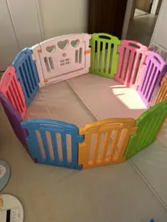 ベビーアイランド カラフル ベビーサークル