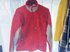 【名作】パタゴニア R2ジャケット フリース レッド×グレー