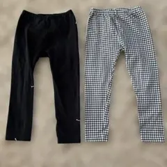 UNIQLO キッズ レギンス パンツ110cm 2点セット