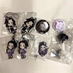 鬼滅の刃 胡蝶しのぶ 一番くじ ラバーストラップ ちびきゅんキャラ セット