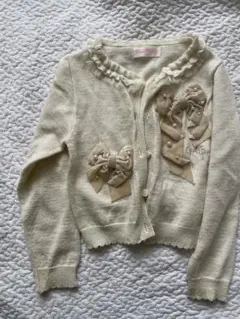 メゾピアノ　110 - 120 カーディガン　ボタンなし