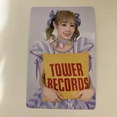 FRUITS ZIPPER 仲川瑠夏 トレカ タワレコ