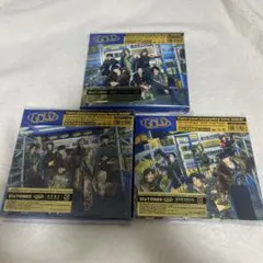 SixTONES 初回限定盤 GOLD 3形態セット (特典カード) - メルカリ