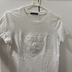 GUESS 半袖Tシャツ ホワイト ロゴプリント S