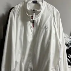ジョーダン ナイロンジャケット ホワイト ジャンプマンロゴ