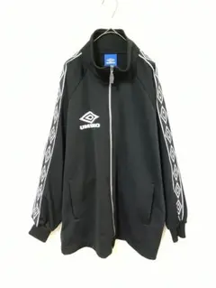 1990年代　美品　アンブロ　トラックジャケット　メンズL相当　日本製　黒