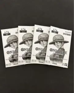 ３周年　ワンピースカードトレジャーキャンペーン　プロモパック　4パックセット